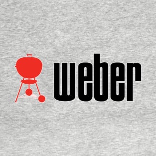 Classic Weber Grill handle in red T-Shirt